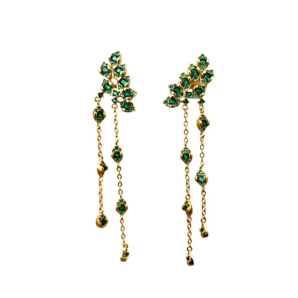 Aretes Antar Gold/Verde