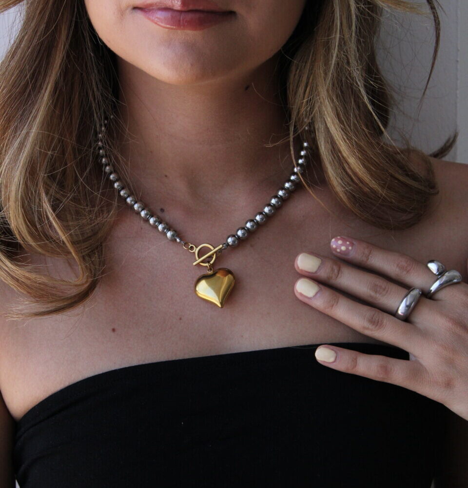 Collar Latido de oro